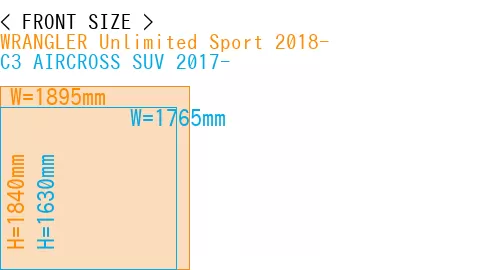 #WRANGLER Unlimited Sport 2018- + C3 AIRCROSS SUV 2017-